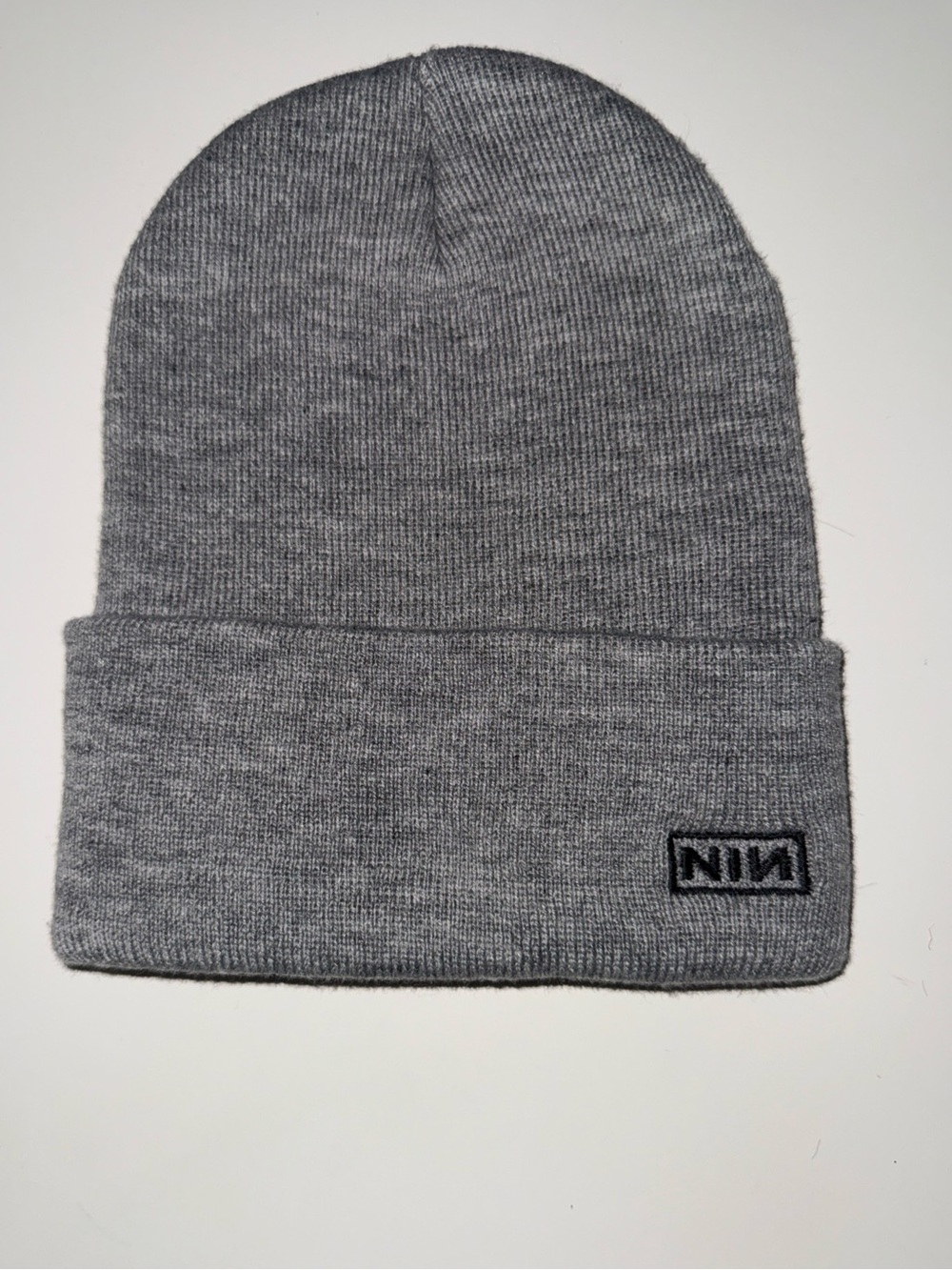 Nine Inch Nails - - OSFA Grey Beanie Ski Cap